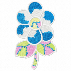 Flowers And Tree Embroidery Design 4 Flowers And Tree Embroidery Design 4